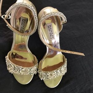 Badgley Mischka Wedding Shoes, size 8